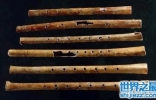 中国最古老的乐器是骨哨，新石器时代(9000年前)