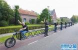 世界上最长的自行车，长达35.79米