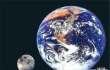 地球到月球的距离早已测量，人类登月后更是精确测量