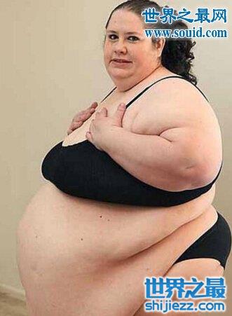 世界上最胖的女人，罗莎莉·布拉德福德(重1108斤)