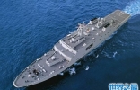 中国最大军舰，井冈山号排水量进两万吨(堪比航母)