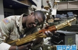 世界上最贵的枪，萨达姆黄金AK47步枪