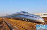 世界上最快的火车，中国火车排列第一名！