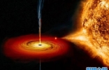震撼影片曝光：NASA公开近光速黑洞喷流，距地球1万光年