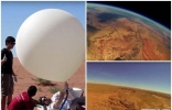 美国青年放气球上地球边缘拍摄 镜头2年后觅回