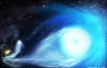 一颗恒星正被超大质量人马座A*黑洞逐出银河系