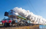 英国经典蒸汽火车“苏格兰飞人号”历经10年重新上路