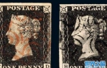 世界第一枚邮票：英国黑便士邮票诞生于1840年
