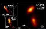 “事件视界望远镜”EHT再公开一张类星体黑洞照片 展现最清晰超大质量黑洞喷射流细节 ...