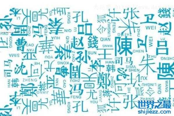 2022中国最新百家姓排名，你的姓氏排第几？