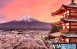 日本最高的山：富士山是日本的象征，高3775.63米