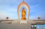 世界第一高阿弥陀佛像：身高48米，镀有48千克黄金