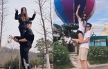 金龟子女儿高调秀恩爱！被未婚夫腾空抱起，男方身高近2米好帅气 ...