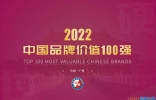 2022年度中国最具价值品牌100排行榜（附完整名单）
