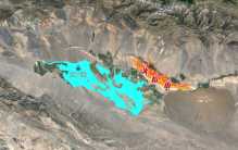 世界最低的盆地 吐鲁番盆地（海拔最低处）