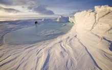 世界范围内最冷的一片沙漠 90%以上都被冰雪所覆盖（南极洲沙漠）