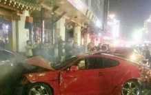 毒驾男子连撞九车 最后居然撞向派出所（危险驾驶）