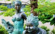 广州雕塑引发网友热议 这就是艺术吗？（微胖雕塑）