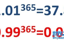 神奇的励志公式：每天进步一点点！