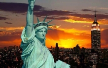 美国纽约旅游景点排名前十：帝国大厦上榜，自由女神像居首