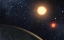 双星系统环境恶劣 犹如末日 岩石雨下降（特殊星球）