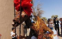 世界上最大的烤肉：烧烤550公斤的骆驼肉（油就用了15升）