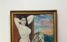 人体艺术的巅峰之作沙耆裸体油画