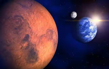 火星上的高级文明 最终毁于一场严重的核战争（只是猜测）