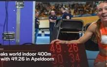 49.26秒！荷兰名将博尔打破女子室内400米世界纪录