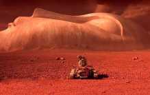 这样诡异人造结构 给人类移民火星带来希望（人工合成）