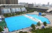 世界上最大的一件T恤 厦门五一广场(全长达到90.9米)