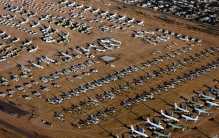 世界上最大的飞机坟场 拥有4400多架美军退役飞机(美国AMARG)