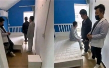 三名男子住一间房 只是为了轮流睡觉（三人合租）