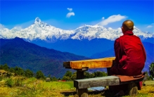 没人敢上的悬崖 一个老和尚住了十多年（世外高人）