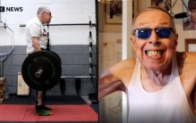 年龄只是数字，86岁英国最老举重运动员，打破一项硬拉世界纪录