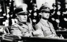 贝尼托墨索里尼意大利法西斯的独裁者  也是希特勒的老师