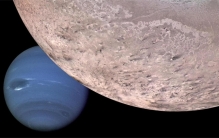 海王星的诡异卫星  外表看起来像哈密瓜  形成的原因至今成谜