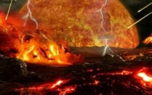 冥古宙是地球形成的最早时期，犹如人间地狱一般遍地岩浆