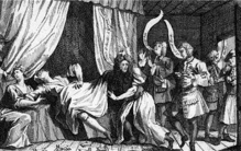 英国一农妇生下14只兔子 2个医生为她作证 国王亲自查验真相