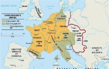 法兰克王国是法国吗 法兰克王国分为哪三个国家（是）