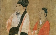 相士劝皇帝不要出宫  皇帝大怒  回来就斩你  相士说  你回不来了