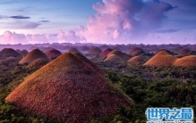 世界上最有食欲的景点，像巧克力一样的山。