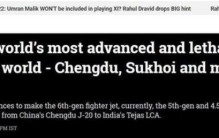 印度评价歼20,国家最强战机歼20