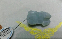 眼力大考验11期过年冲动之下收了个玉石貔貅中奖了有裂痕