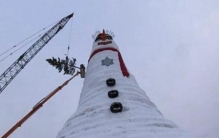 世界上最高的雪人:仅比自由女神矮数英尺(总高37米)