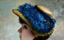 女士肖像画,意大利著名肖像画家