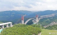 世界最大跨径悬浇拱桥拱圈合龙，古金高速进入通车倒计时！