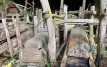 贵州山洞棺材,贵州苗族洞葬