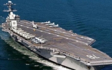 世界上最大的航空母舰:足够七千人生活(能容纳85架飞机)