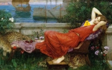 沃特豪斯油画作品赏析,威廉沃特豪斯油画欣赏